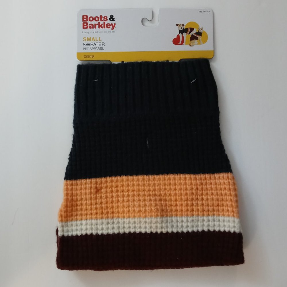 Small Boots & Barkley Sweater For Dogs